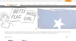 Desktop Screenshot of betsyrossflaggirl.com